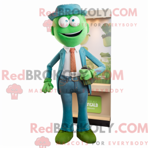 Green Attorney mascot...