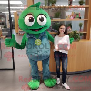 Grøn Attorney maskot...