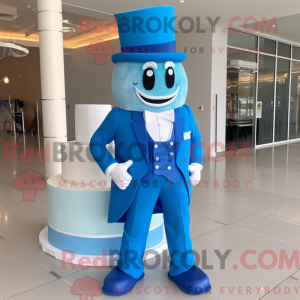 Blue Wedding Cake mascot...