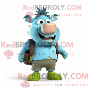 Personnage mascotte de Cyan...