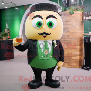 Peach Green Beer mascot...