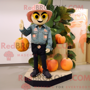 Maskottchenkostüm Peach...