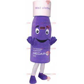 Purple bottle mascot. Lotion mascot - Redbrokoly.com