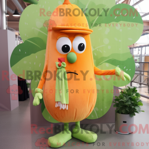 Oransje Selleri Maskot...