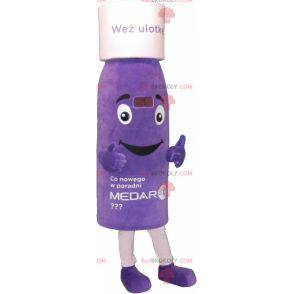 Purple bottle mascot. Lotion mascot - Redbrokoly.com