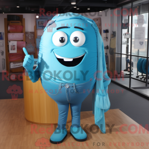 Disfraz de mascota Cyan...