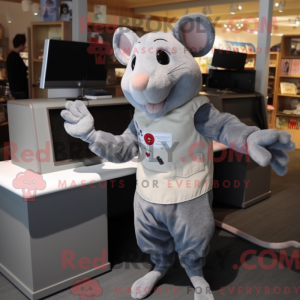 Costume de mascotte de Rat...