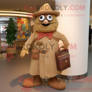 Costume de mascotte de Tan...