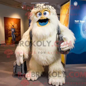 Costume de mascotte de Yeti...