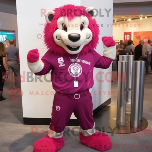 Postava maskota Magenta...