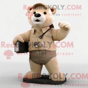 Disfraz de mascota oso...