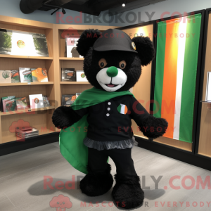 Black Irish Flag...