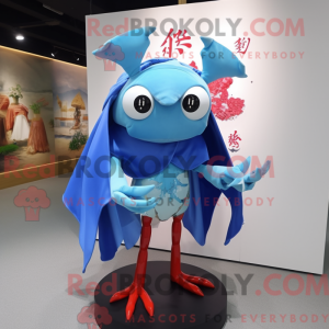 Disfraz de mascota Sky Blue...