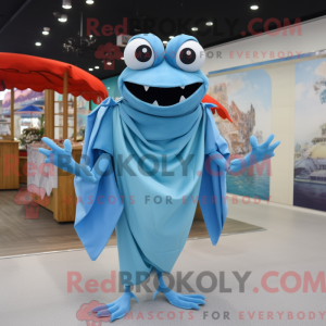 Disfraz de mascota Sky Blue...