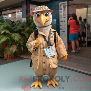 Tan Albatross maskot...