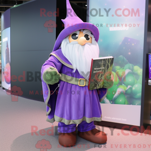 Lavender Wizard mascot...