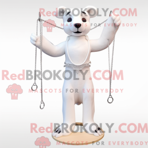 Mascotte de trapéziste...