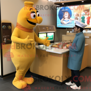 Máscara de frango com...