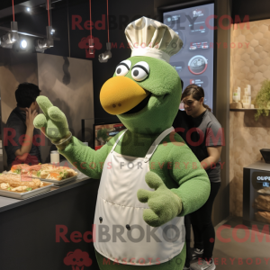 Olive Butter Chicken mascot...