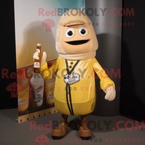 Beige Bottle Of Mustard...