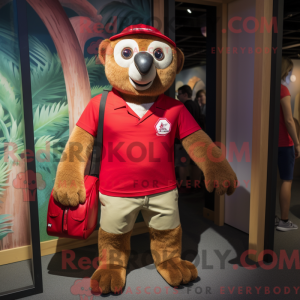 Figura de máscara Red Sloth...