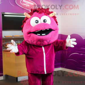 Disfraz de mascota Magenta...