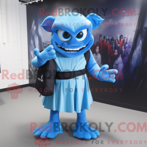 Maskotdraktfigurat Sky Blue...