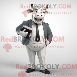 White Bull-mascottekostuum...