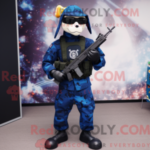 Navy Commando maskot...