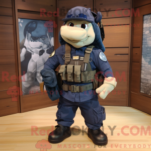 Navy Commando maskot...