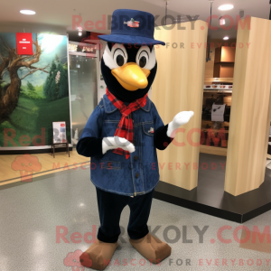 Navy Woodpecker mascot...