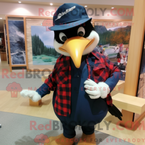 Navy Woodpecker mascot...