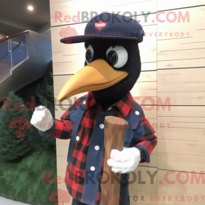 Navy Woodpecker mascot...