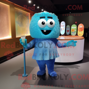 Blue Fried Rice maskot...