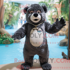 Disfraz de mascota del oso...