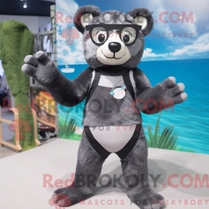 Costume mascotte d ours à...