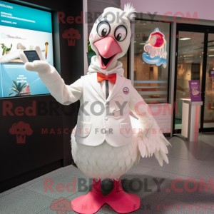Disfraz de mascota Flamenco...