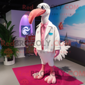 A máscara de flamingo tem...