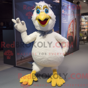 Cream Hens mascottekostuum...