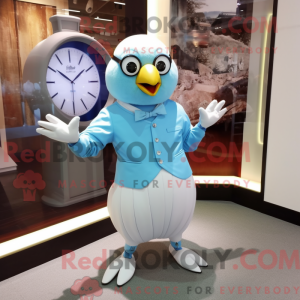 Postava maskota Sky Blue...