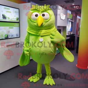 Limettengrüne Eule...