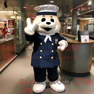 Navy Pho maskot kostume...