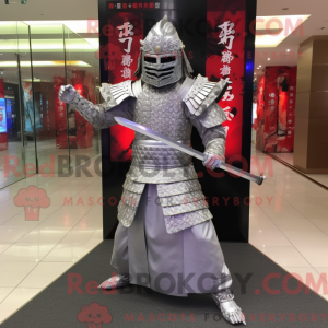 Silver Samurai mascot...