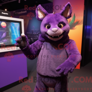 Lilla Chupacabra maskot...