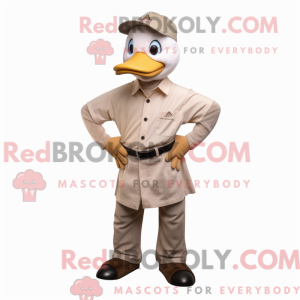 Costume de mascotte d oies...