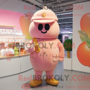 Postava maskota Peach Army...