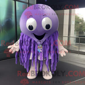 Lavendel vandmand maskot...