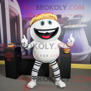White Burgers mascot...