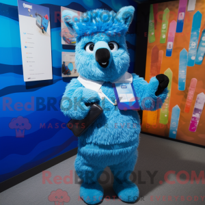 Personaggio mascotte in...