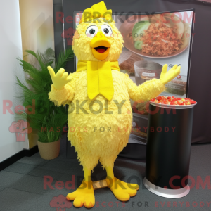 Disfraz de mascota de pollo...